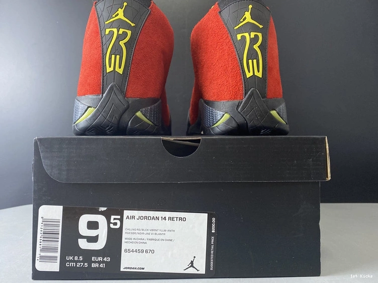 14 Jordan 654459-670 Air “Ferrari”  1015